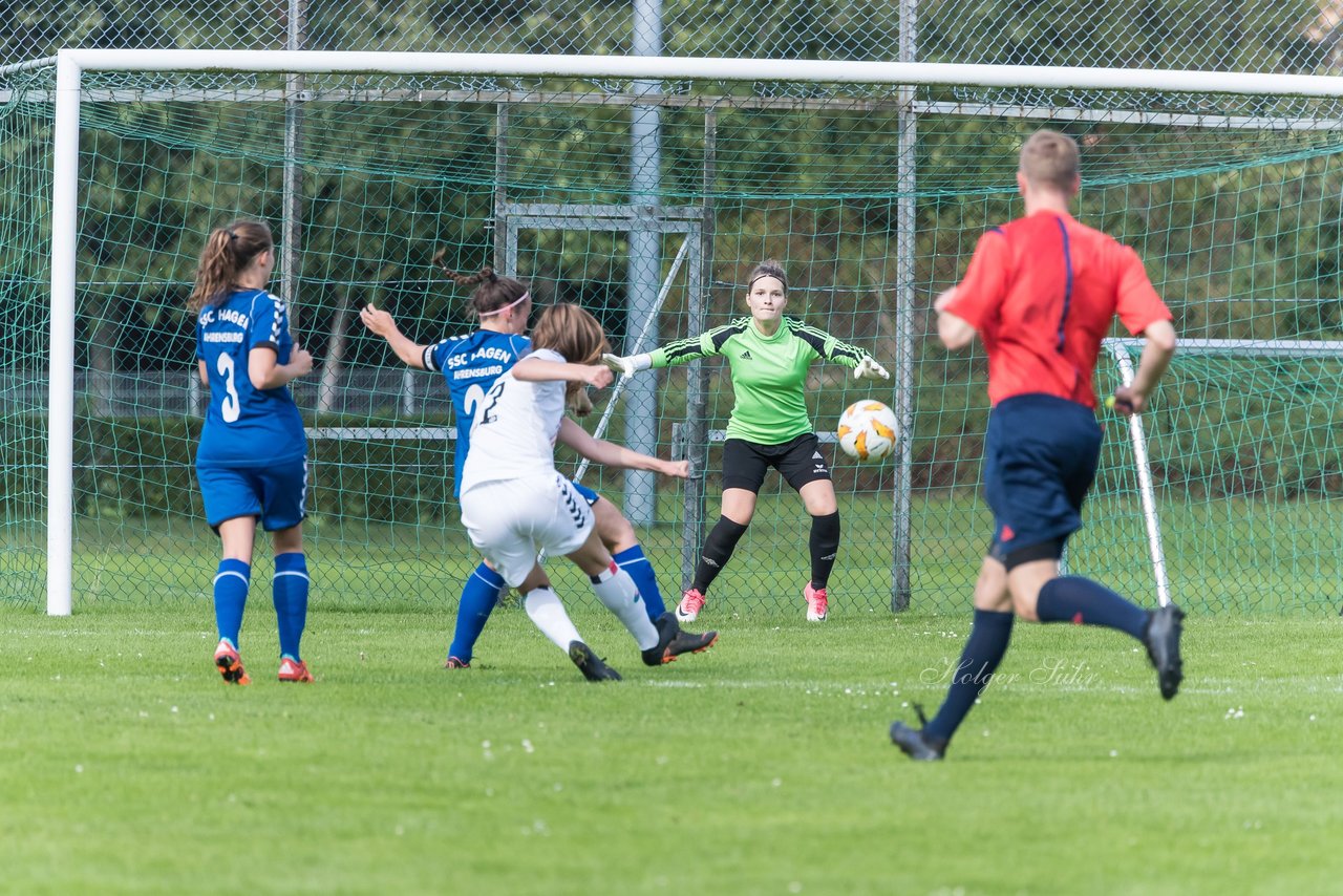 Bild 155 - F SV Henstedt Ulzburg II - SSC Hagen Ahrensburg : Ergebnis: 0:4